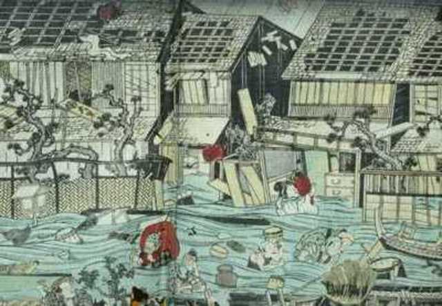 Mount Fuji Erupts~ 1707