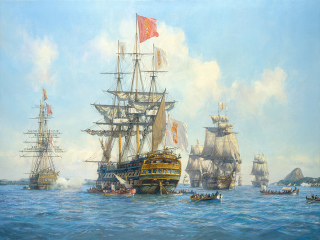 The arrival of the Portuguese