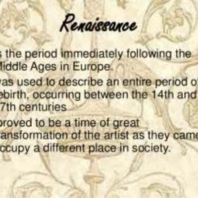 Timeline: The Renaissance