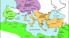 Timeline: Bizancio, Islam e Imperio Carolingio