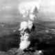Atomic explosion over hiroshima