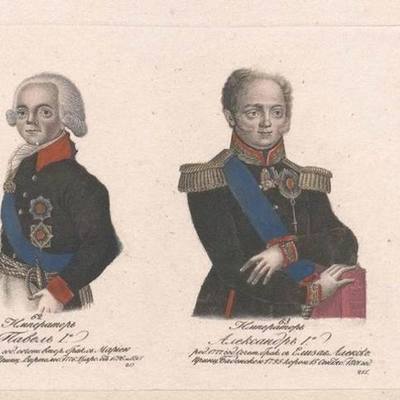 Timeline: Правление Павла I и Александра I