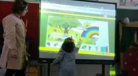 Timeline: pizarrón interactivo