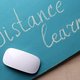 The history of distance learning infographic