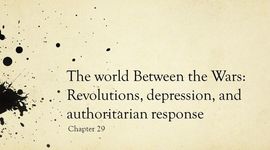 Timeline: World between the wars