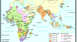 Timeline: ETAPAS DE LA DESCOLONIZACIÓN