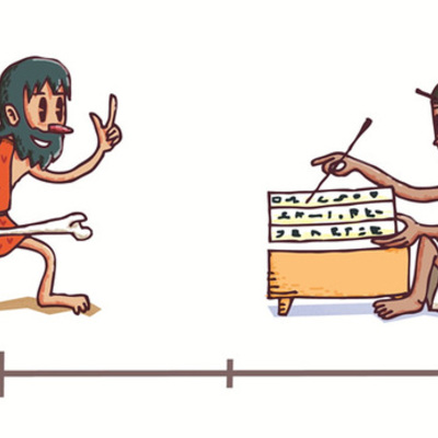 Timeline: EVOLUCIÒN DE LA ESCRITURA