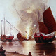 Opium war battle