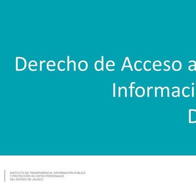 Timeline: Derecho de acceso a la información.