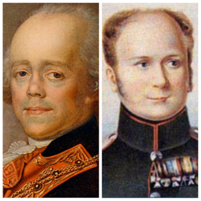 Timeline: Павел l и Александр l