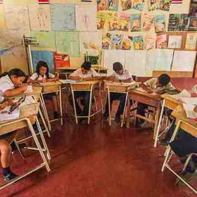 Timeline: Escuelas Unidocentes en Costa Rica