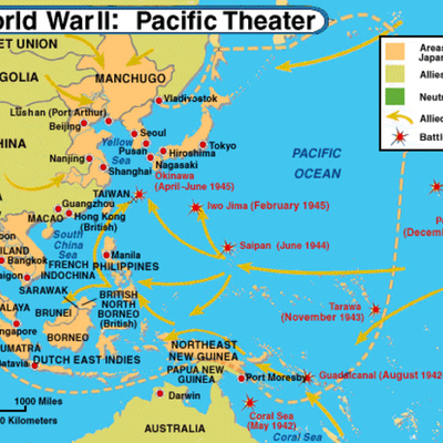 Timeline: World War II in the Pacific
