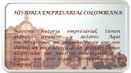 Timeline: HISTORIA EMPRESAS DE COLOMBIA