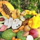 Estallido de frutas tropicales almuc3a6ecar mg