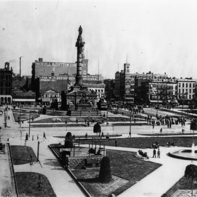 Timeline: Public Square, Cleveland, Ohio. 2010
