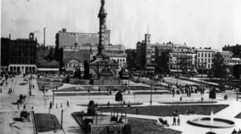 Timeline: Public Square, Cleveland, Ohio. 2010
