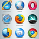 Multiple login browsers icons