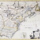 Colonial america map c1770 granger