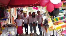 Timeline: Descripción del trabajo comunitario en el municipio de San Antonio semestre A 2017