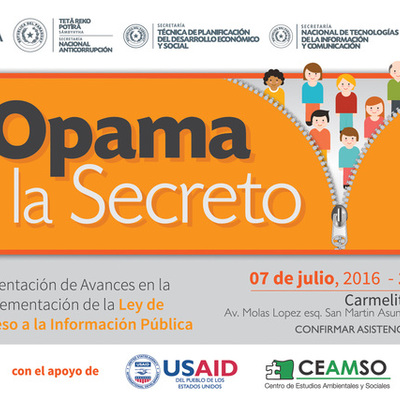 Timeline: Ley de Acceso a la información Pública - TEDIC - USAID - CEAMSO