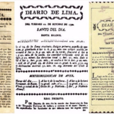 Timeline: Historia de los periódicos en el Perú
