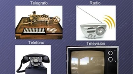 Timeline: Telégrafo, teléfono y radio.