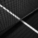 Tennis court black white line photography