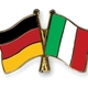 Flag pins germany italy