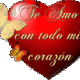 Frase amor corazon