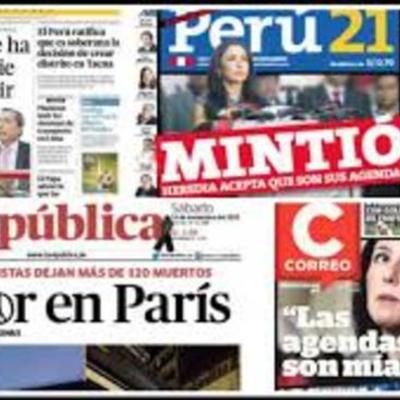 Timeline: LÍNEA DE TIEMPO DE LOS PERIÓDICOS DEL PERÚ