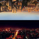 Shenzhen day and night
