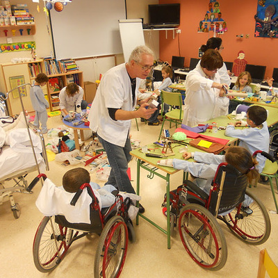 Timeline:  concepción del   concepto de pedagogía hospitalaria.