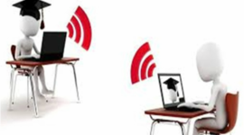 Timeline: educacion virtual