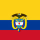Bandera de colombia con escudo
