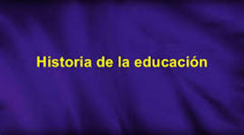 Timeline: historia de la educacion