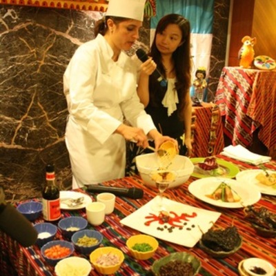 Timeline: gastronomía(ejemplo 1)