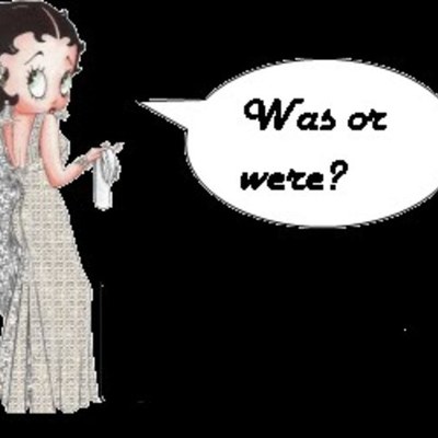 Timeline: The use of Was and Were