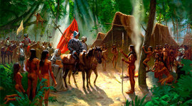 Timeline: Cambios culturales y de identidad desde la colonización hasta la primera mitad del siglo XIX