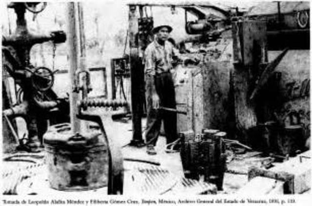 Historia economíca en México timeline | Timetoast timelines