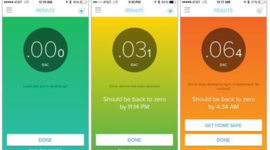 Timeline: Breathalyzer App development