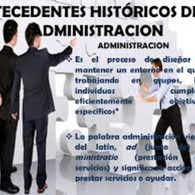 Timeline: el desarrollo histórico de la administración