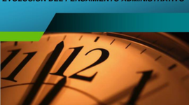 Timeline: Evolución del pensamiento administrativo