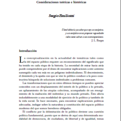 Timeline: Vida pública y ciudadanía en los orígenes de la Modernidad - Emiliozzi
