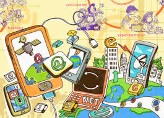 EVOLUCIÓN DE LA TECNOLOGÍA EDUCATIVA timeline Timetoast
