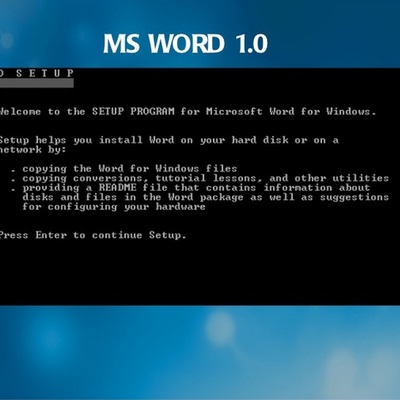 Timeline: Historia de Word