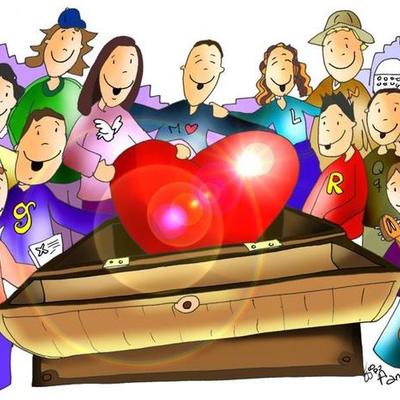 Timeline: SAN JUAN EUDES CON UN GRAN CORAZÓN EN LA IGLESIA