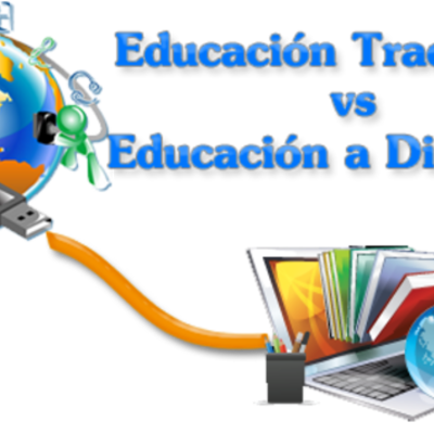 Timeline: APRENDIZAJE PRESENCIAL Y   DISTANCIA