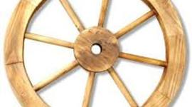 Timeline: rueda de madera