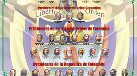 Timeline: PRESIDENTES DE COLOMBIA.