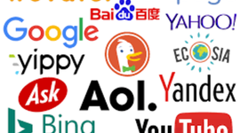 Timeline: Buscadores.